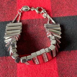 Fossil silver bracelet